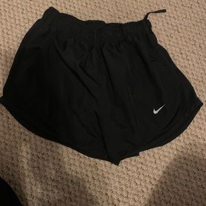 Black Nike shorts